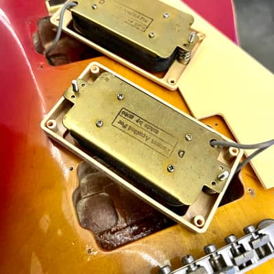 Tokai Love Rock LS-60  c 1980 Cherry sunburst original vintage MIJ Japan dirty fingers PAF image 9
