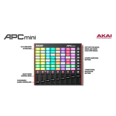 Akai Professional APC Mini MK2 USB Ableton MIDI Pad Controller image 4
