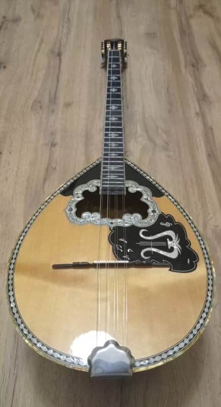 Greek Bouzouki & Hardcase & pickup & tuner & 300 MP3 backing track with pdf scores 8string image 1