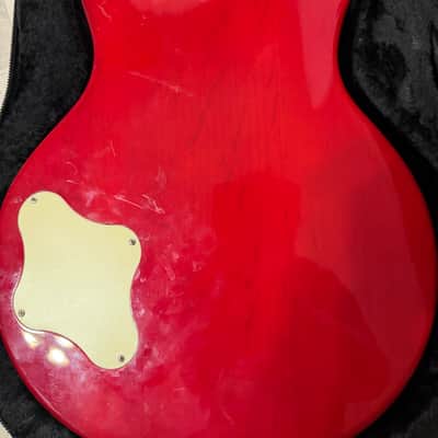 Stagg L320CS Electric Guitar with Case Flamed Cherry Sunburst image 7