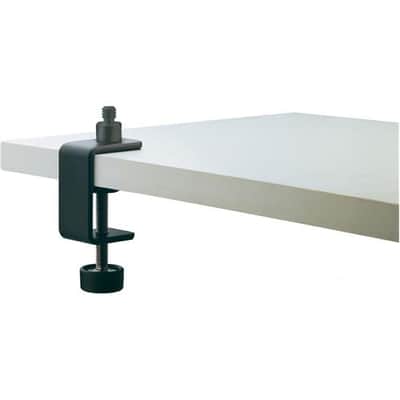 K&M 237 Table Clamp for Goosenecks, 5/8 Threaded Bolt, Black image 1