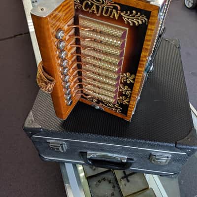 Accordion Cajun Custom Hand Made Key of "C" John Roger Louisiana image 10