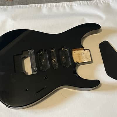 2000's Japan Jackson DK3 Dinky Black HSH Guitar Body Floyd Ready image 1