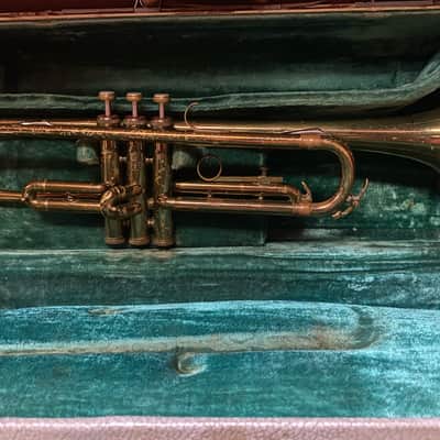 1959 Roth 300 Vintage Trumpet — Fair Condition, Plays Well, Lacquer Wear image 1