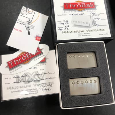 Throbak Pickup SLE-101 MXV Aged Nickel image 1
