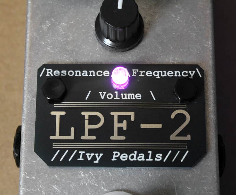 Ivy Pedals LPF-2 analog low-pass filter - Silver/Black v3 2026 image 1