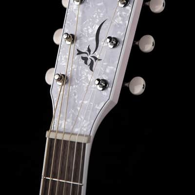 Cort JADECLASSICPPOP Jade Series Acoustic Electric Cutaway Guitar. Pastel Pink Open Pore image 7