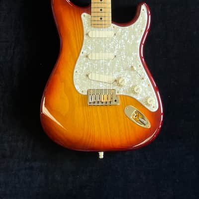 Fender American Standard Stratocaster W/Upgrades - 2014 Sienna Sunburst image 1