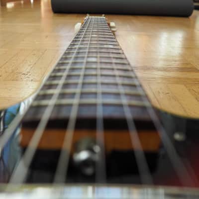 Video! Sakai (Teisco -ish) "Barney Kessel-style" Thinline ~1972 made in Japan - Pro Setup, Player Ready image 6