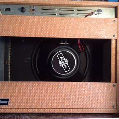 Guyatone GA-620 mid/late 1960's Tan Alligator Tolex image 3