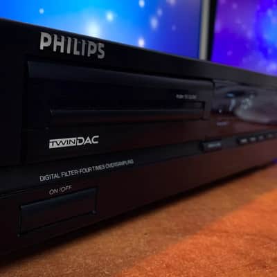 PHILIPS CD610 🌈RaRe🌈 Vintage Stereo CD/CDR Deck image 1