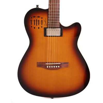 Godin A6 Ultra Guitar Sunburst 2014 image 2
