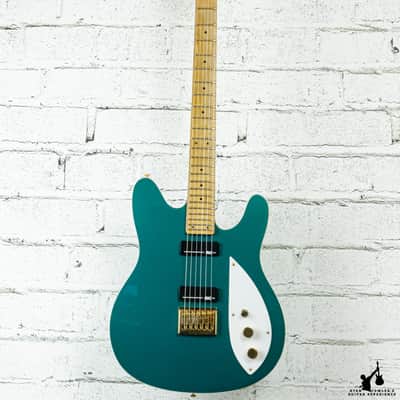 1993 Rickenbacker 260 El Dorado Turqouise w/ OHSC image 3