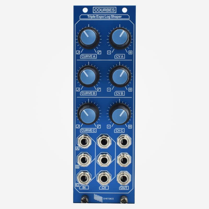 Syntonie COURBES Triple Expo/Log Shaper For Eurorack Video Synthesis image 1