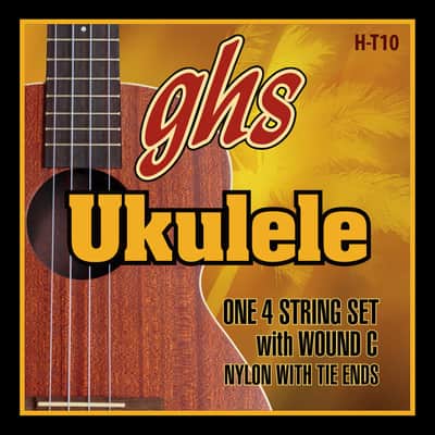 GHS Tenor Ukulele Strings Black Nylon w/Wound 3rd image 1