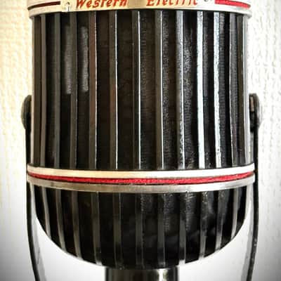 RARE 1940's Western Electric 639A Ribbon/Dynamic Microphone - Awesome,works-HEAR image 2