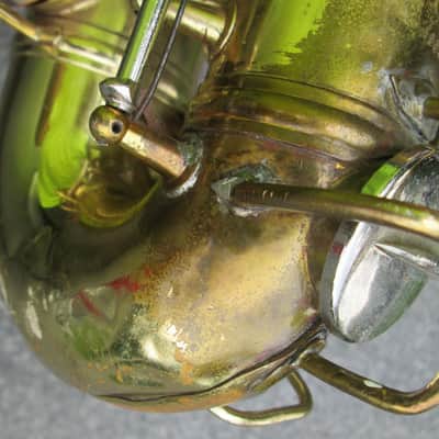 Vintage 1957 CONN USA Director Shooting Star Alto Sax Saxophone !  TESTED, PLAYS FINE! image 10