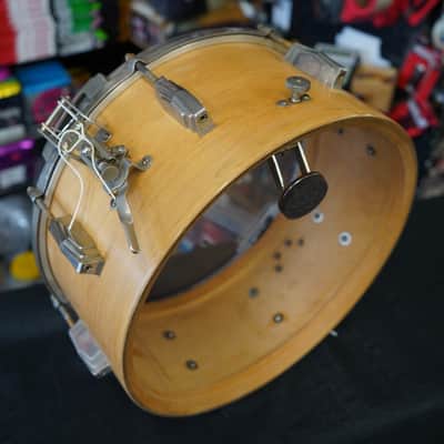 1940 Ludwig & Ludwig USA Chicago 6.5x14" Maple/Poplar Snare Drum - Satin Natural Maple image 4