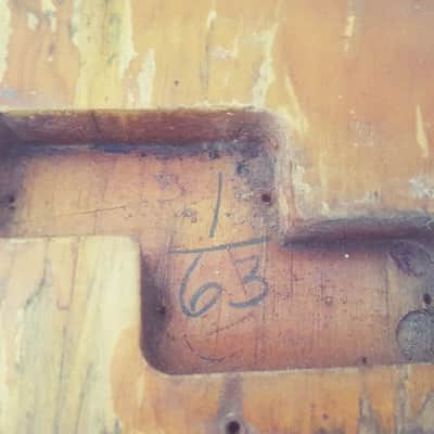 1963 FENDER PRECISION BASS BODY - made in USA image 5