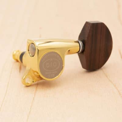Tone Ninja Genuine Rosewood Large Tuner Buttons (6) fits Gotoh, PRS Phase III tuners
