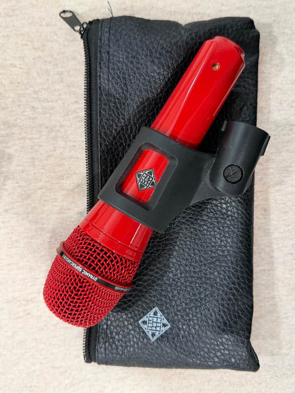 Telefunken M80 Custom Handheld Supercardioid Dynamic Microphone 2010s - Red with Matching Grill image 1