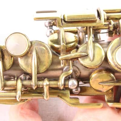 Buescher Straight Sopranino Saxophone in High Eb NICE image 8