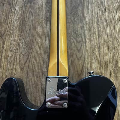 FENDER SQUIER CLASSIC VIBE 70'S TELECASTER DELUXE MAPLE NECK BLACK 2022 (USED) image 8
