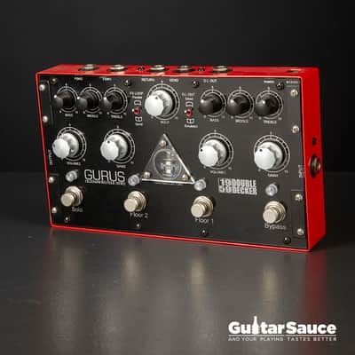 Gurus Doubledecker 1959 Overdrive Distortion Boost Tube FX (Cod.EFF_00083) image 2