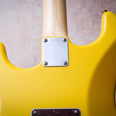 FENDER USA Custom Shop 59' Reissue Stratocaster NOS M/H "Grafitti Yellow + Rosewood" (2009) image 18