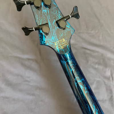 Schecter C-4 Silver Mountain 2021 - Present - Corrosive Cobalt image 5