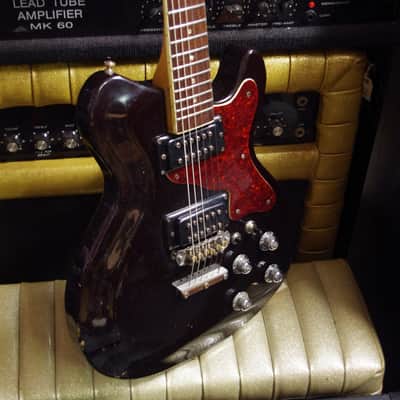 Mosrite 500 Bluesbender 1972. A Real Natural Relic. Semie's coolest hippy guitar. Rare.. image 11