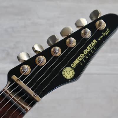 1987 Greco Japan TRS-60 Contemporary Style Telecaster (Gloss Black) image 2