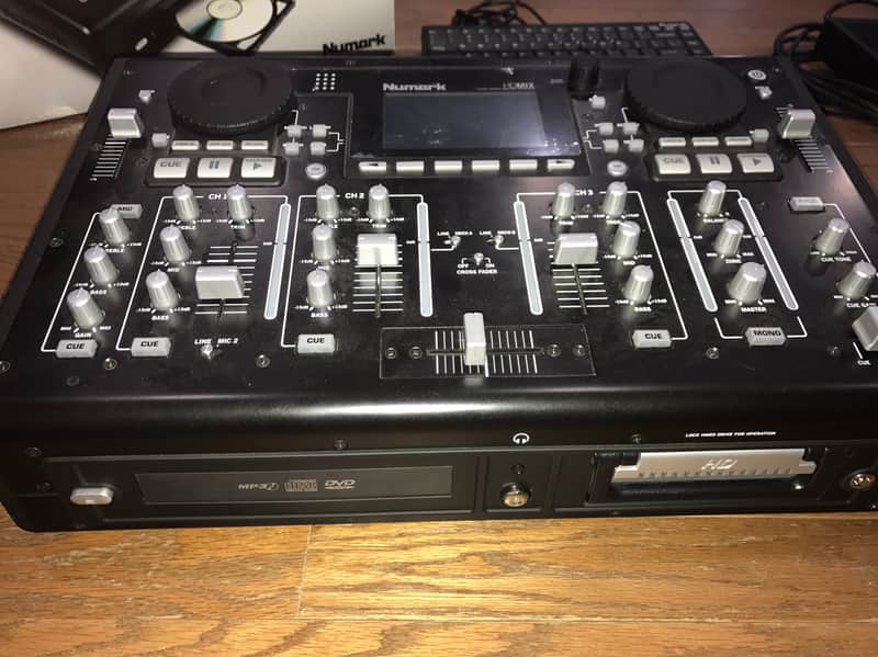 Numark HDMiX all-in-one DJ mixer system image 1