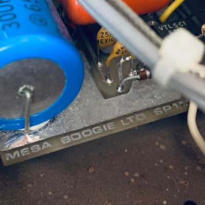 Mesa Boogie Mark IIC++ Factory Long Head owned by Jeff Watson image 8