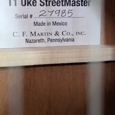Mar T1 Uke StreetMaster Tenor Ukulele with Gig Bag – New Old Stock image 5