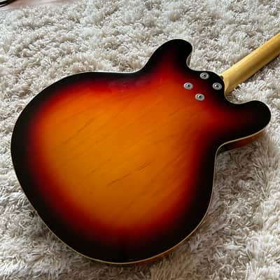 1968 Mosrite Celebrity Hollowbody Archtop Electric Guitar w/ OHSC image 5