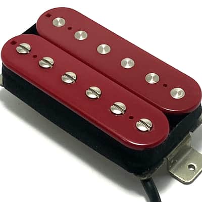 A5 Bucker ~ Bridge Position AlNiCo V Pickup, Classic Feel, Fresh Modern Hot Performance ~ Red image 2