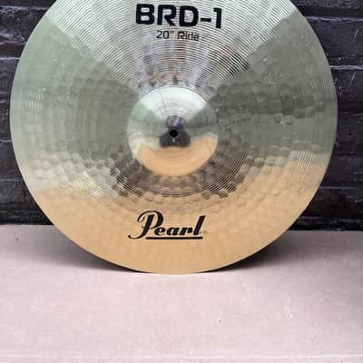 Pearl BRD-1 3 Piece Cymbal Pack: 14" Hi-hats, 16" Crash, 20" Ride image 5