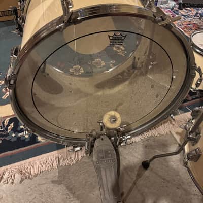 Tama Swingstar MIJ 80s 6-Piece Drum Shell Set - white image 10