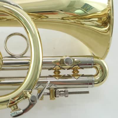 Bach Model 184ML Stradivarius Shepherd's Crook Cornet SN 766340 SUPERB image 17
