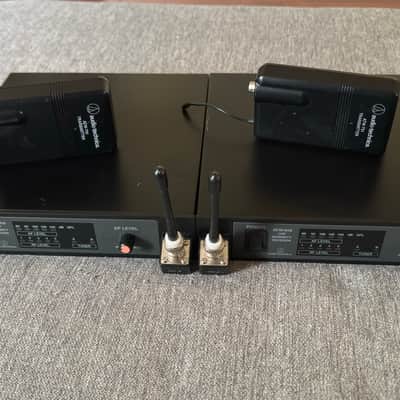 Dual Audio Technica Wireless  ATW-R14s w/ Dual ATW-T51s image 1