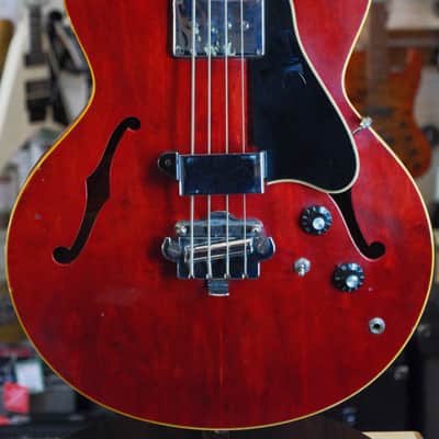Gibson 1967 EB-2 Bass, Cherry (Pre-Owned) image 3