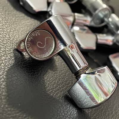 Schaller 6 In Line 1970's Tuners Made In West Germany image 3