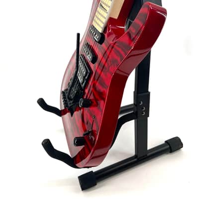 Jackson JS34Q Dinky DKA-M 2023 - Transparent Red Quilt Maple Top image 3