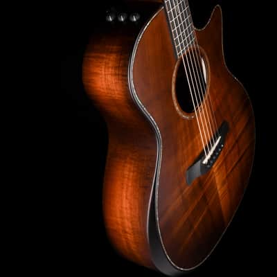 Taylor Builder's Edition K24ce Koa Grand Auditorium Kona Burst Acoustic Electric Guitar image 7