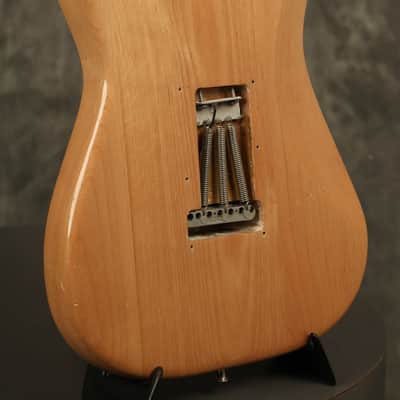 1974 Fender Stratocaster HSS Natural Refinish w/ Dimarzio humbucker image 15