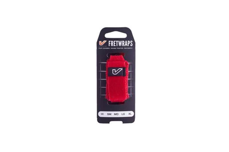 Gruv Gear FW-1PK-RED-LG FretWraps String Muter Red Large image 1