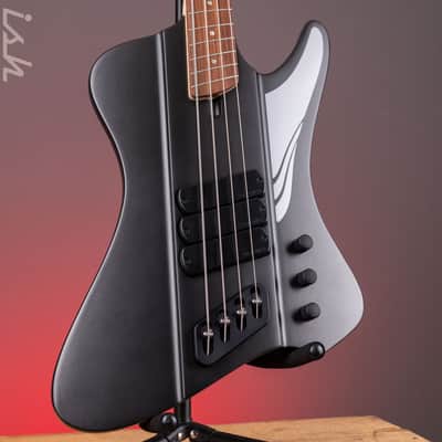 Dingwall D-Roc Standard 4-String Bass Matte Metallic Black image 1
