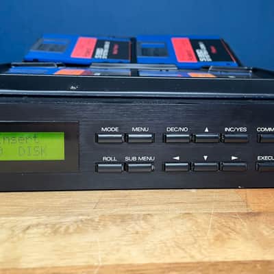 Roland S-330 Digital Sampler - Black w/ System, Utility Disks image 2