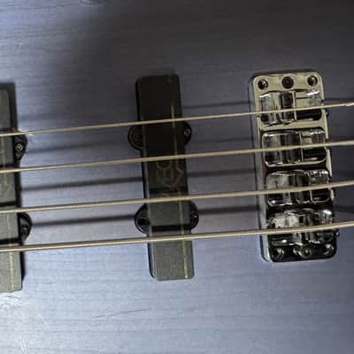 Warwick RockBass Corvette Basic 4 - Blue Trans image 5